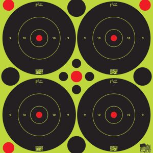 3"" Green Splatter Shot® Bullseye with Pasters