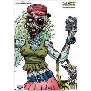 Birchwood Casey Darkotic 12x18 Shp Spree Splatter Target 8PK