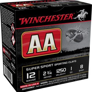 WIN AA SPR SPT 12GA 2-3/4" #8 25/250