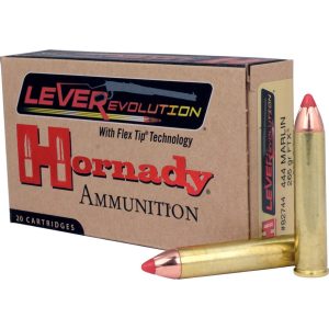 Hornady LEVERevolution Rifle Ammo 444 Marlin 265 gr. FTX 20 rd.