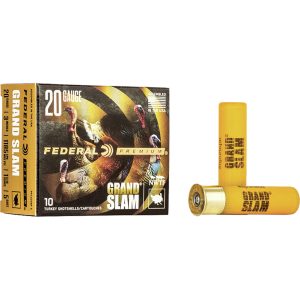 Federal Premium Grandslam Shotgun Ammo 20 ga. 3 in. 1 15/16 oz. 5 Shot 10 rd.
