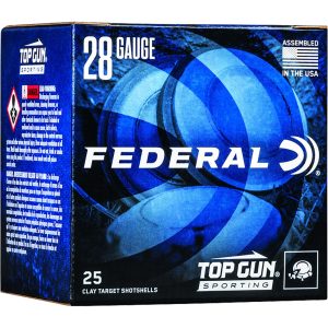 Federal Top Gun Sporting Shotgun Ammo 28 ga. 2.75 in. 1330 FPS 3/4 oz. 8 Shot 25 rd.