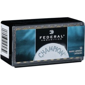 Federal Champion Rimfire Ammo 22 Mag. 40 gr. FMJ 50 rd.