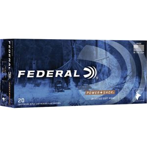 Federal Power-Shok Rifle Ammo 223 Rem. 64 gr. SP 20 rd.