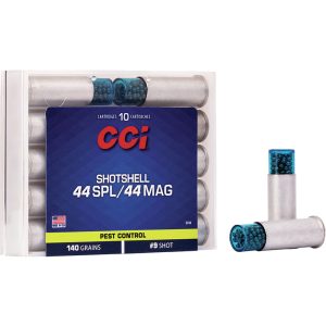 CCI Shotshell Handgun Ammo 44 Spl./Mag. 9 Shot 10 rd.