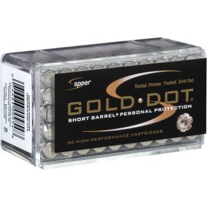 Speer Gold Dot Short Barrel Handgun Ammo 22 WMR 40 gr. HP 50 rd.