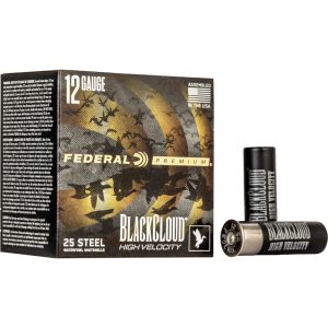 Federal Premium Black Cloud Waterfowl Shotgun Ammo 12 ga. 3 in. 1 1/8 oz. High Velocity 3 Shot 25 rd.