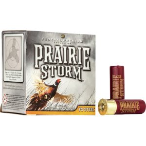 Federal Prairie Storm FS Steel Shotgun Ammo 12 ga. 3 in. 1 1/8 oz. 3 Shot 25 rd.