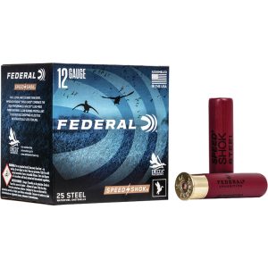 Federal Speed-Shok Load 12 Gauge 3.5 in. 1 3/8 oz. 3 Shot 25 rd.