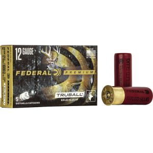 Federal Premium Vital-Shok TruBall Load 12 Gauge 2.75 in. 1 oz. Slug 5 rd.