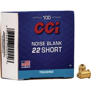 CCI Blank Paper Noise Blanks Rimfire Ammo 22 Short Blank 100 rd.