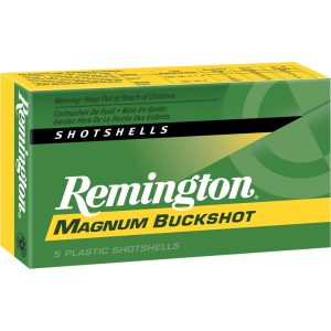 Remington Express Magnum Buckshot Loads 12 ga. 2.75 in. 00 Buck Shot 12 Pellets 5 rd.