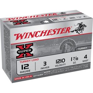 Winchester Super-X Turkey Load 12 ga. 3 in. 1 7/8 oz. 4 Shot 10 rd.