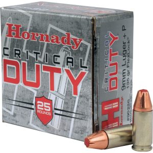 HRNDY 9MM+P 135GR CRT DUTY 25/250