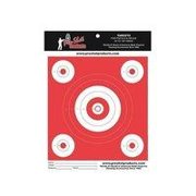 PROSHOT 6" BULLSEYE DAY GLOW ORANGE