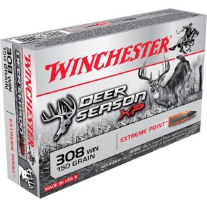 Winchester Deer Season XP Rifle Ammo 308 Win 150 gr. Extreme Point 20 rd.