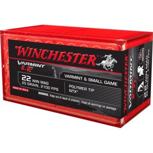 WIN VARMINT LF 22WMR 25GR NTX 50/