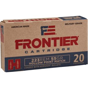 FRONTIER 223REM 55GR HP MATCH 20/500