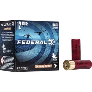 Federal Speed-Shok Load 12 Gauge 3 in. 1 1/4 oz. BB Shot 25 rd.