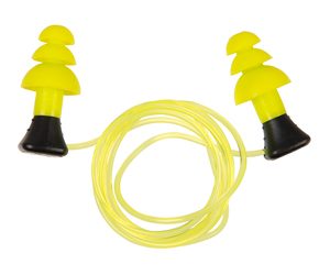 ALLEN ULTRX CORDED SILICNE PLUGS 3PR