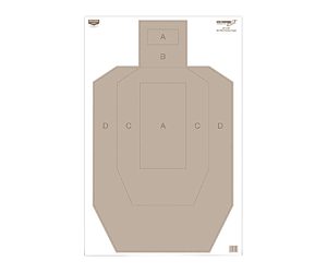 B/C EZE-SCORER IPSC TGT 100-23X35