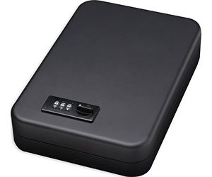 Bulldog Personal Vault Steel Combination Lock Black 9x6.5x2 in.