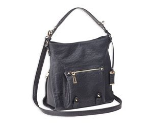 BULLDOG HOBO ANNA PURSE BLK