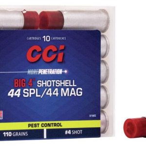 CCI 44SPL/MAG #4 SHOTSHELL10/200