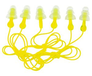 PELTOR REUSE TRI-FLANGE EARPLUGS 3PK