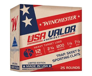 WIN USA VALOR 12GA 2.75" #7.5 25/250