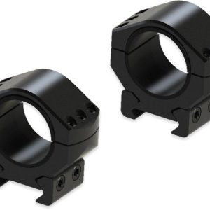 BUR RINGS 30MM XTREME TACTICAL 1 HEIGHT MATTE