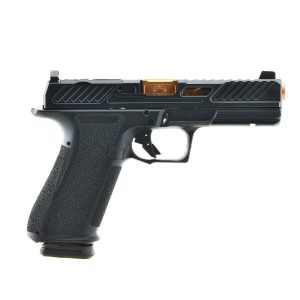 Shadow Systems DR920 Elite Slide Optic Pistol 9mm 4.5in Black Frame Unthreaded Barrel Bronze 17r